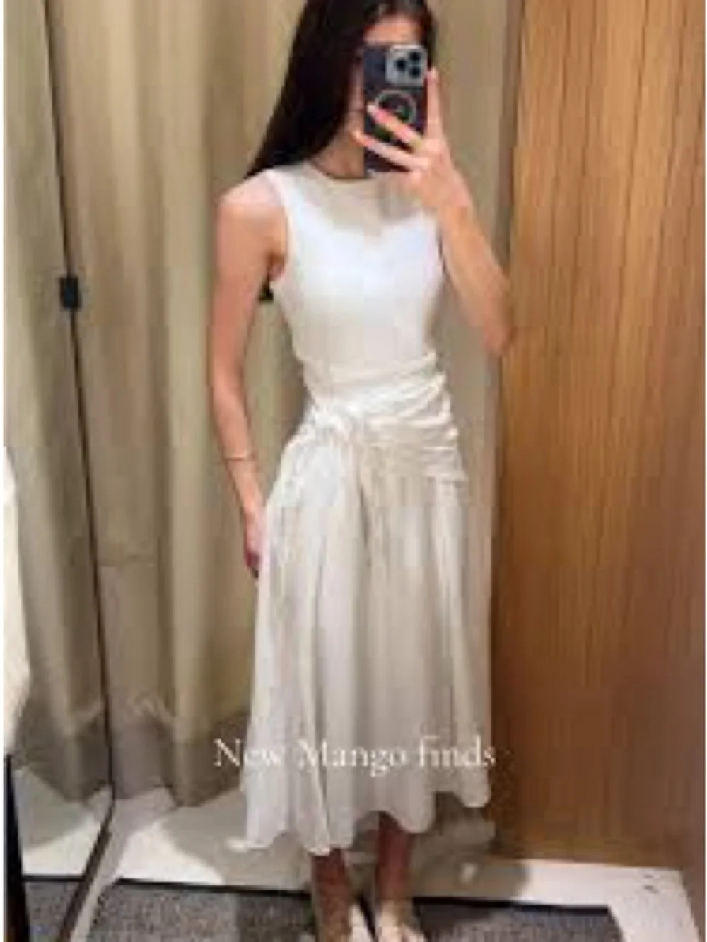 Embroidered Handkerchief Midi Dress
MANGO US 8 White - Picture 2 of 10